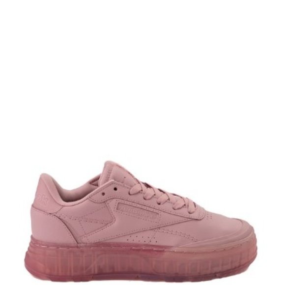 Reebok Womens Club C Double Geo Smokey Rose/Smokey Rose/Smokey Rose SIZE 8.5 NWB